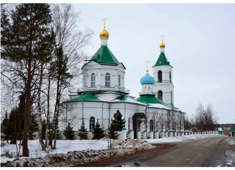 Церковь Троицы Живоначальной. с. Шарапово
